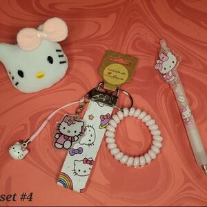 Hello Kitty Keychain and Pen Set #4